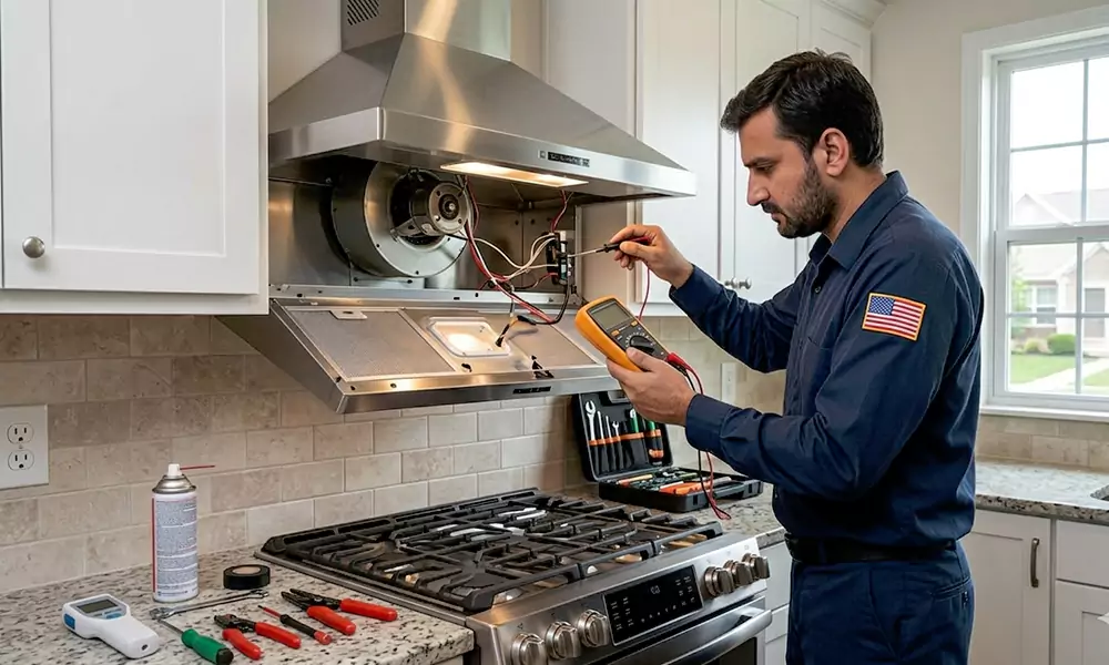Range Hood Repair in New Britain, CT